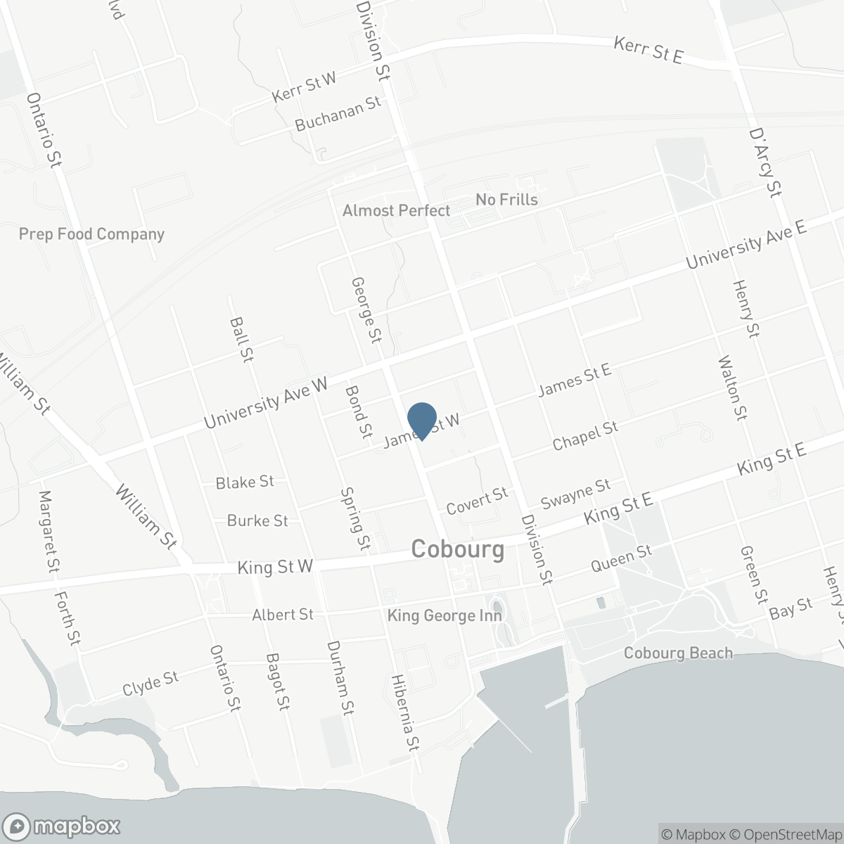 44 JAMES STREET W, Cobourg, Ontario K9A 2J9